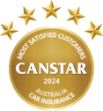 Youi's Canstar 2024 - Most Satisfied Customers - Car Insurer Hero