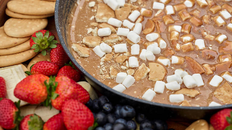 S'mores fondue